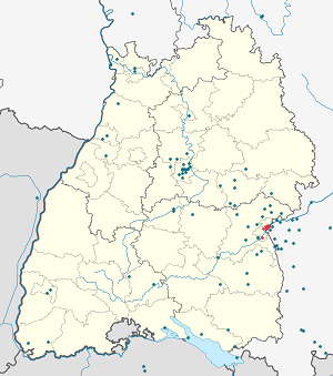 Ulmas žemėlapis su individualių rėmėjų žymėjimais